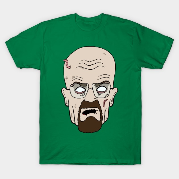 Walter White Zombie T-Shirt by Wains